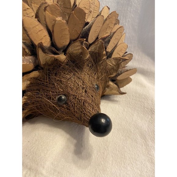 Handmade Other - Natural Handmade Hedgehog Wooden Cute Outdoor Friend